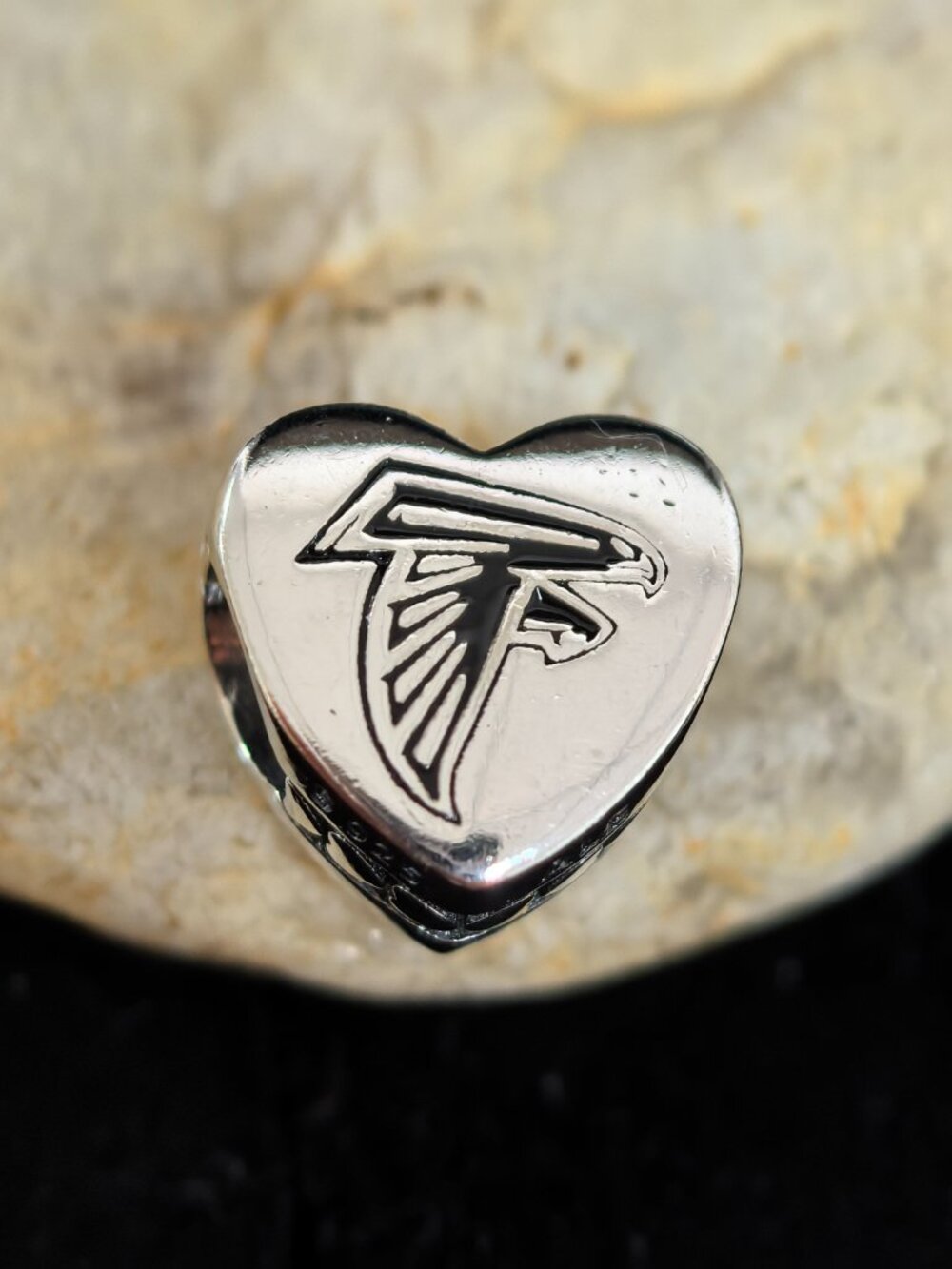 Pandora Atlanta Falco Exclusive Heart Charm Pendant, S925 Silver (Women's)